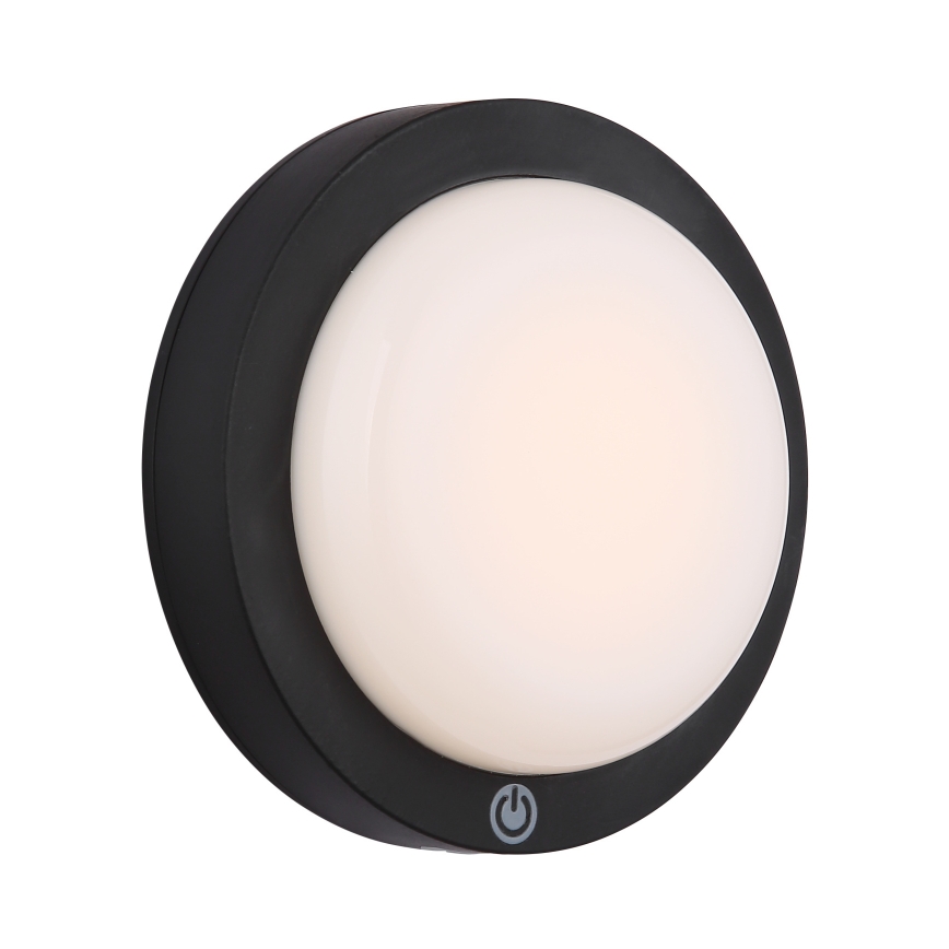 Globo 12379A - Lampada da parete a LED ricaricabile LASSE 1,2W/3,7V d. 15 cm 1800 mAh