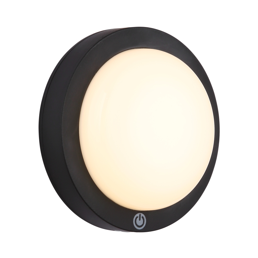 Globo 12379A - Lampada da parete a LED ricaricabile LASSE 1,2W/3,7V d. 15 cm 1800 mAh