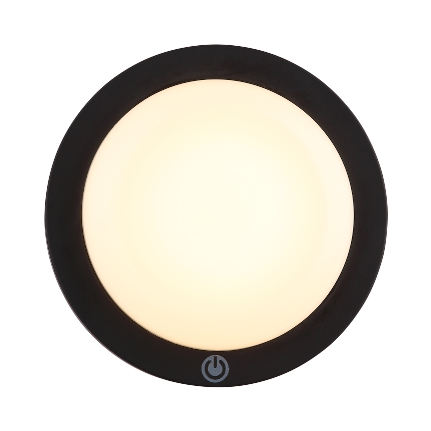 Globo 12379A - Lampada da parete a LED ricaricabile LASSE 1,2W/3,7V d. 15 cm 1800 mAh