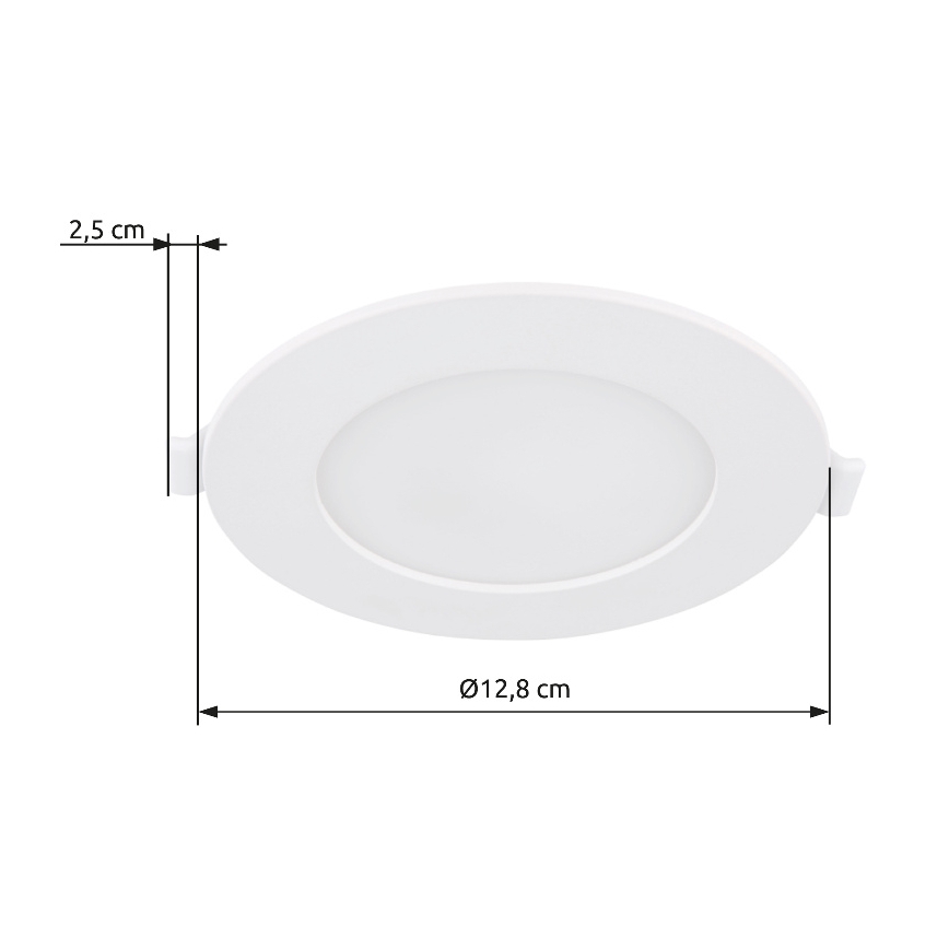 Globo - Lampada LED da incasso LED/6W/230V 4000K diametro 12,8 cm