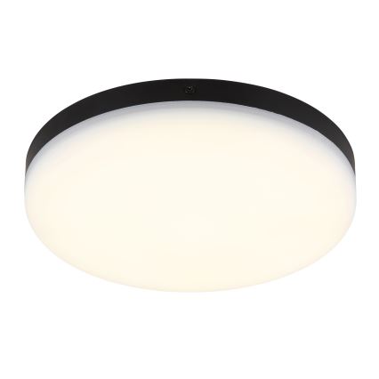 Globo - Plafoniera LED LED/12W/230V 4000K diametro 22 cm nero