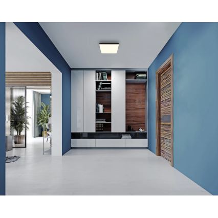 Globo - Plafoniera LED LED/18W/230V 4000K 30x30 cm nero