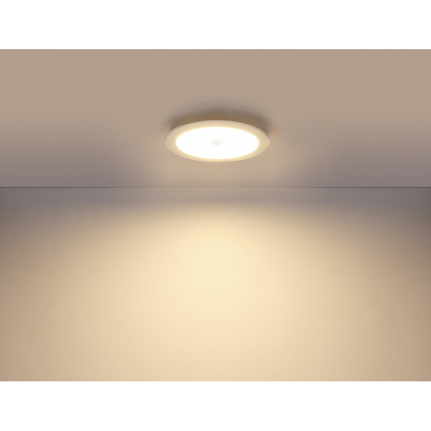 GLOBO 12392-18S - Lampada LED da incasso per bagno con sensore POLLY 1xLED/18W IP44