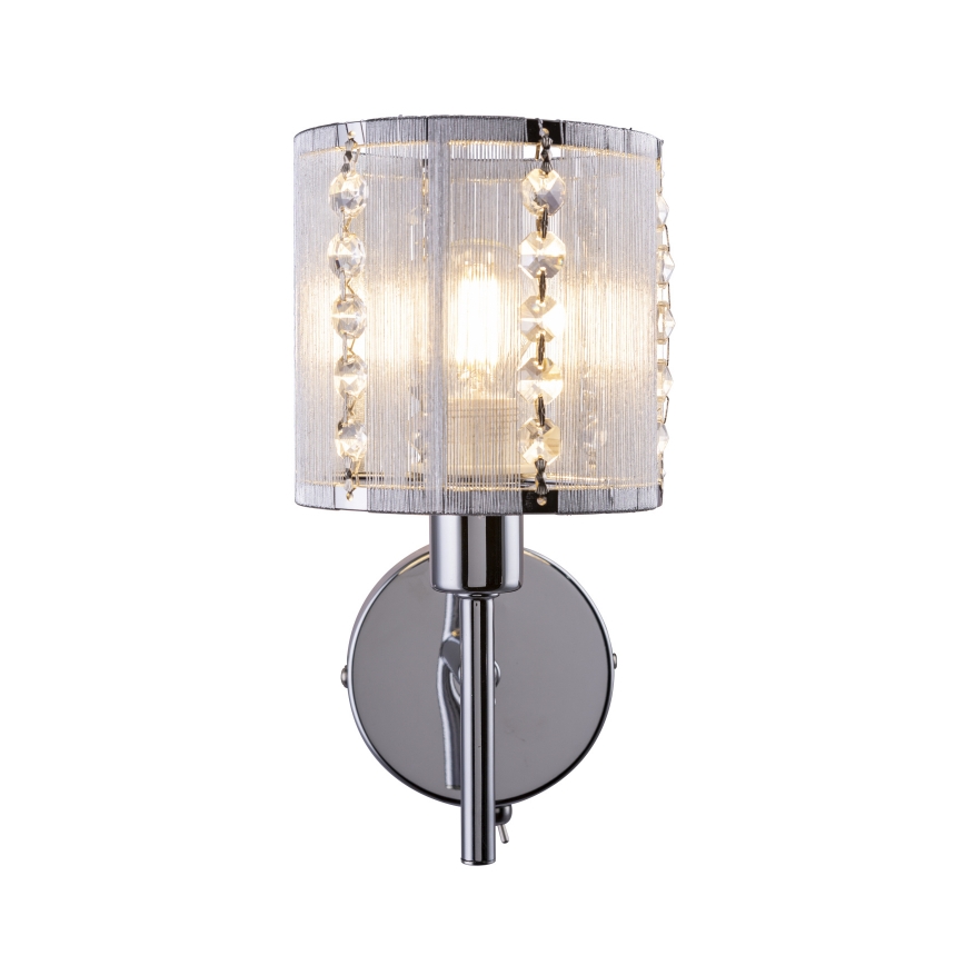 Globo - Applique 1xE14/40W/230V cromo opaco