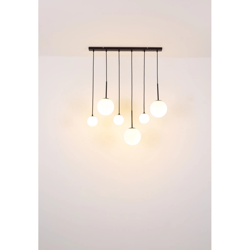 Globo - Lampadario a sospensione con filo 3xE27/9W/230V + 3xG9/5W