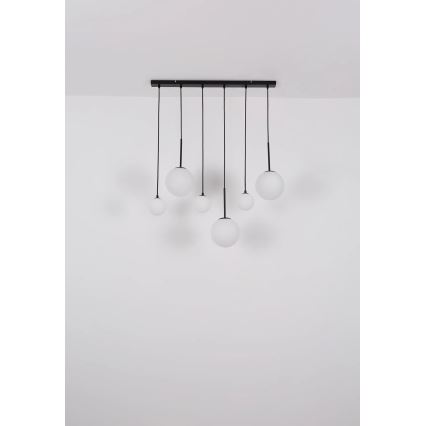 Globo - Lampadario a sospensione con filo 3xE27/9W/230V + 3xG9/5W