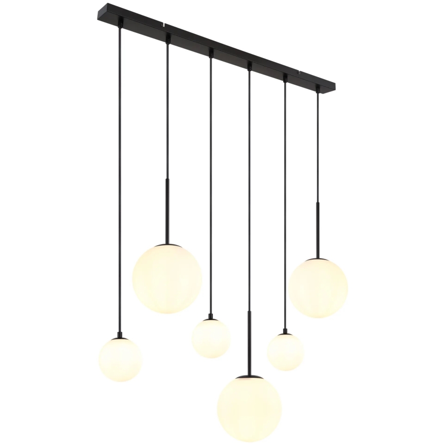 Globo - Lampadario a sospensione con filo 3xE27/9W/230V + 3xG9/5W
