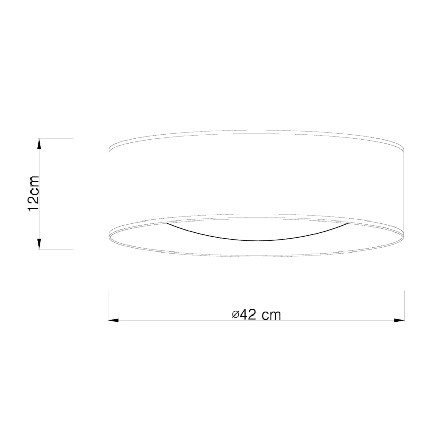 Globo 15187D7 - Plafoniera LED AMY LED/18W/230V
