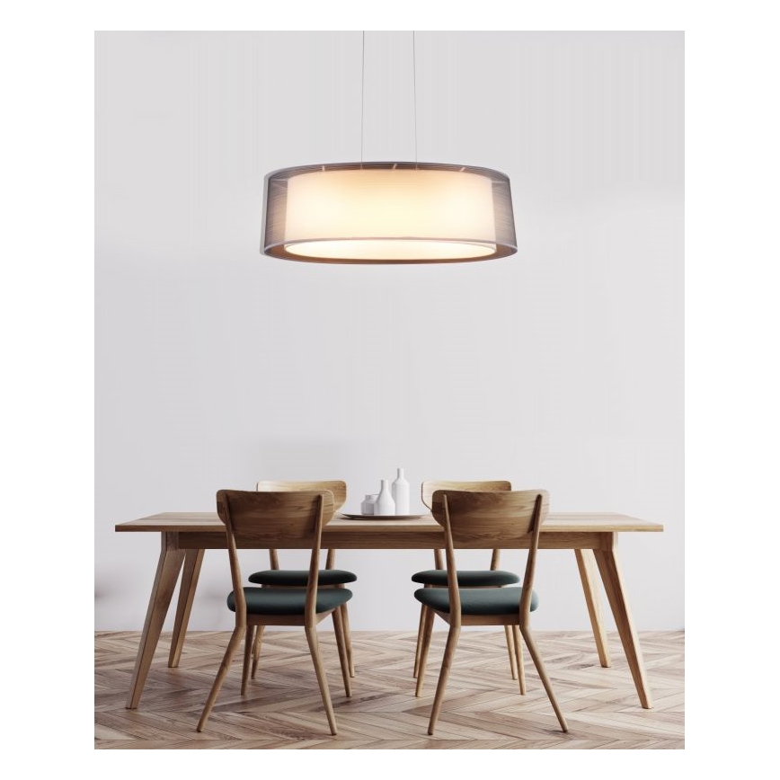 Globo - Lampadario a sospensione con filo 3xE27/60W/230V