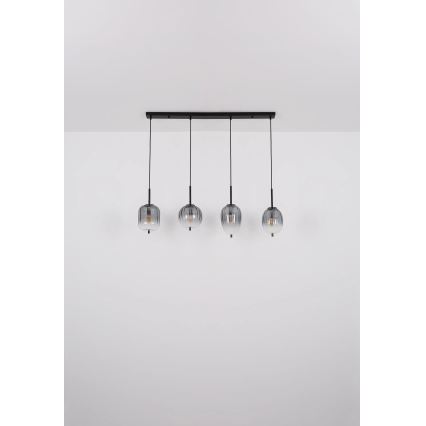 Globo - Lampadario a sospensione con filo 3xE14/40W/230V