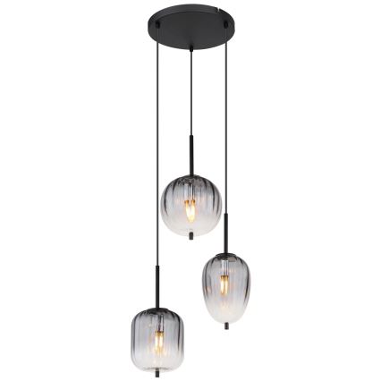Globo - Lampadario a sospensione con filo 3xE14/40W/230V
