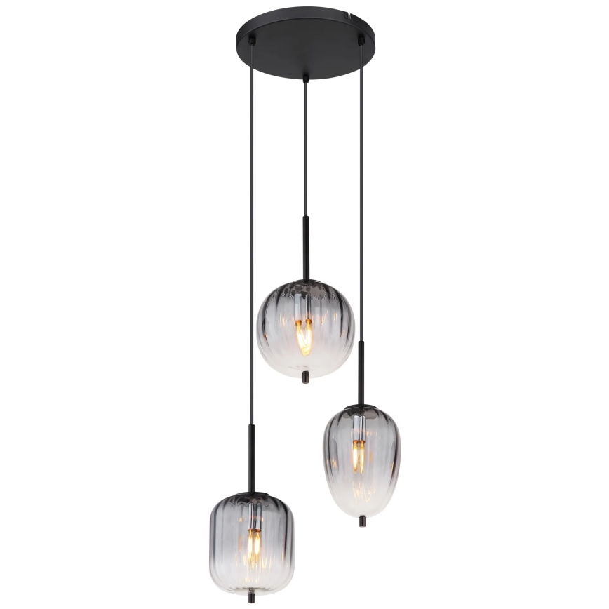 Globo - Lampadario a sospensione con filo 3xE14/40W/230V