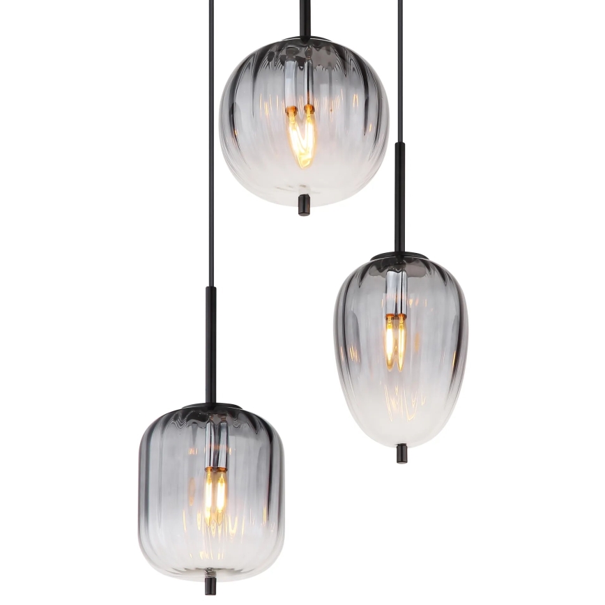 Globo - Lampadario a sospensione con filo 3xE14/40W/230V