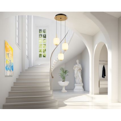Globo - Lampadario LED a sospensione con filo LED/20W/230V