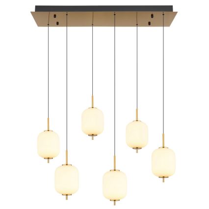 Globo - Lampadario LED a sospensione con filo 6xLED/6,7W/230V