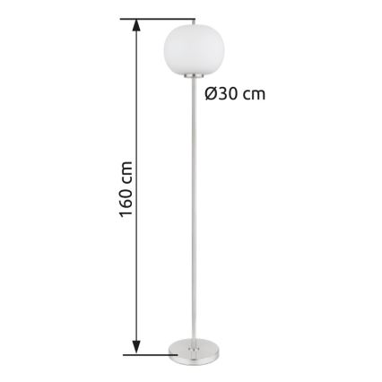 Globo - Lampada con piedistallo 1xE27/60W/230V