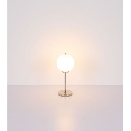 Globo - Lampada da tavolo 1xE14/40W/230V cromo opaco