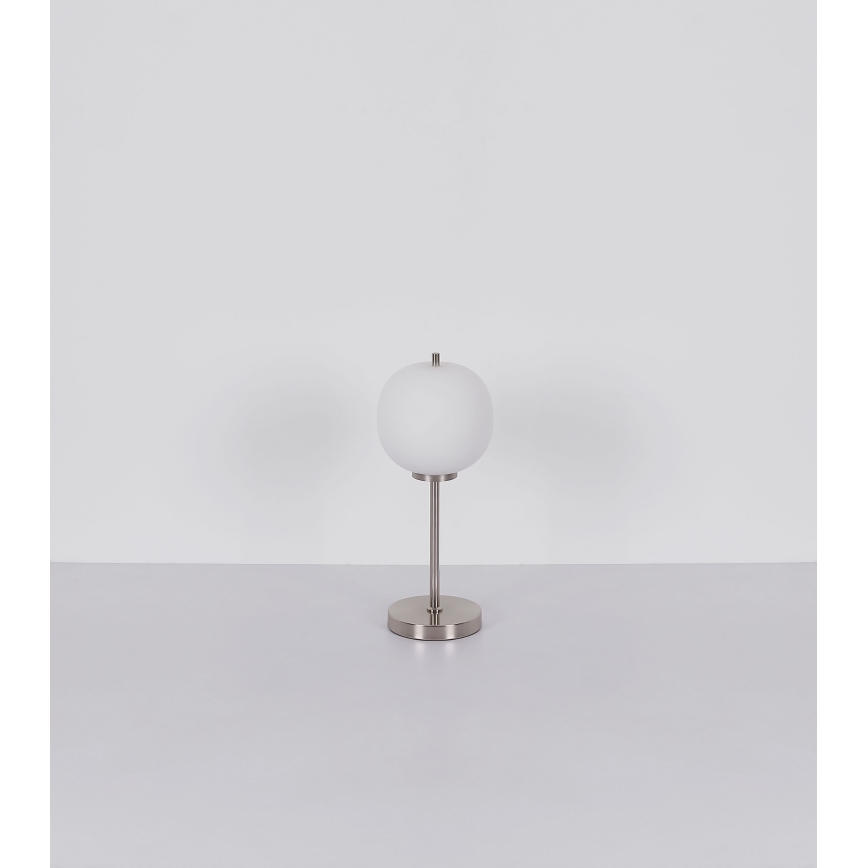 Globo - Lampada da tavolo 1xE14/40W/230V cromo opaco