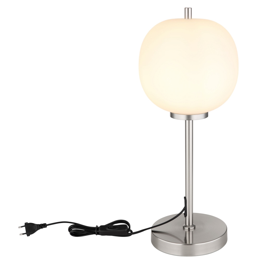 Globo - Lampada da tavolo 1xE14/40W/230V cromo opaco