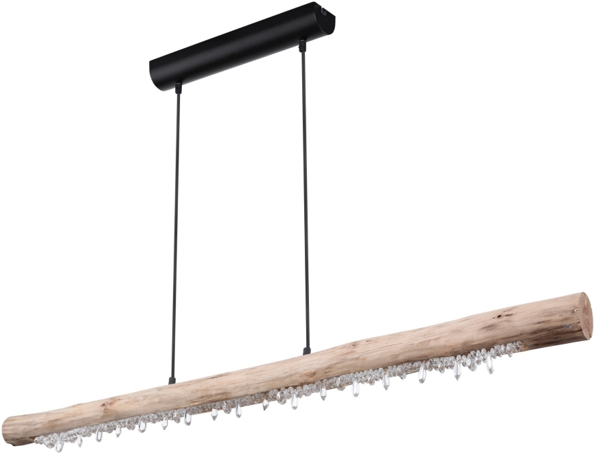 Globo 15354-20 - Lampadario dimmerabile a sospensione con cavo FELICITAS LED/25W/230V beige