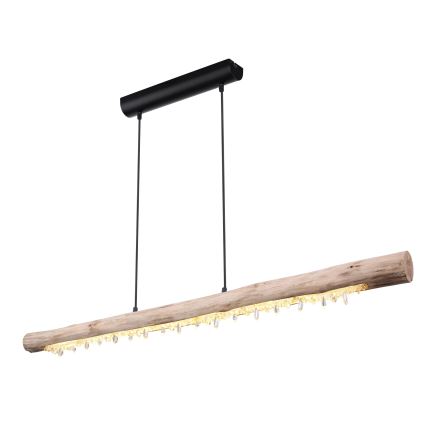 Globo 15354-20 - Lampadario dimmerabile a sospensione con cavo FELICITAS LED/25W/230V beige