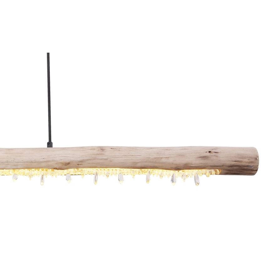 Globo 15354-20 - Lampadario dimmerabile a sospensione con cavo FELICITAS LED/25W/230V beige