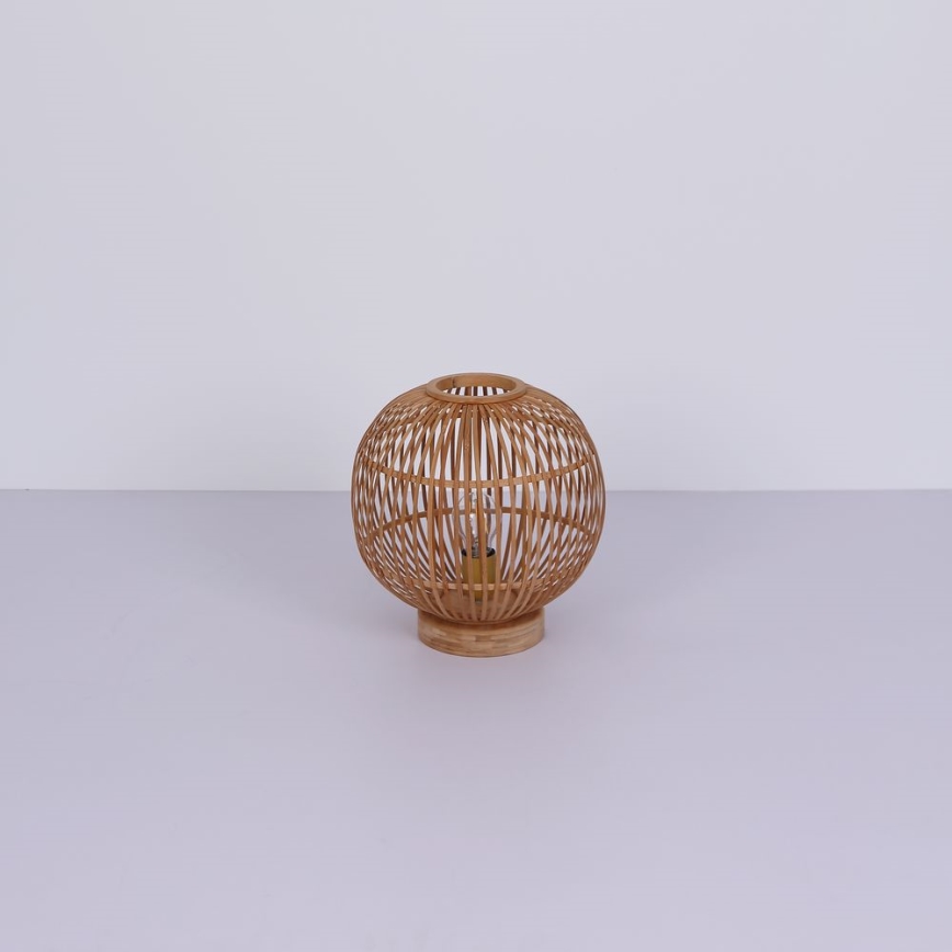 Globo - Lampada da tavolo 1xE27/60W230V bambù