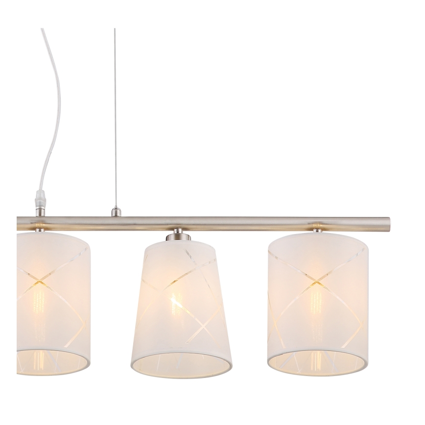 Globo - Lampadario a sospensione con filo 5xE14/25W/230V
