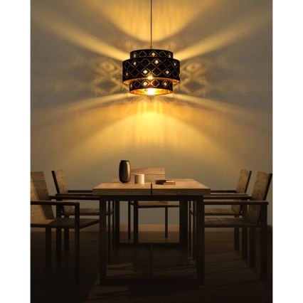 Globo 15448H1 - Lampadario a sospensione con filo ABBEY 1xE27/60W/230V