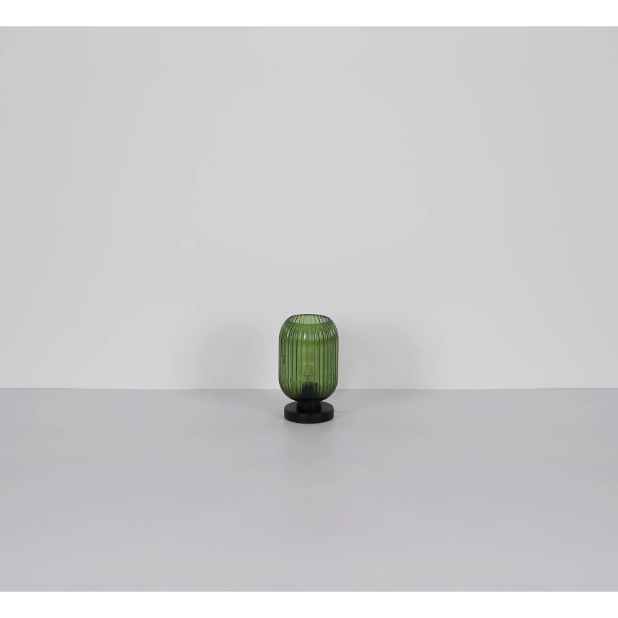 Globo - Lampada da tavolo 1xE27/40W/230V verde