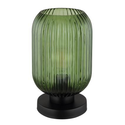 Globo - Lampada da tavolo 1xE27/40W/230V verde