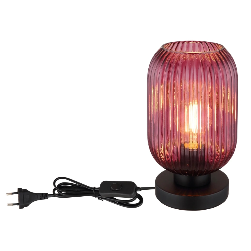 Globo - Lampada da tavolo 1xE27/40W/230V viola