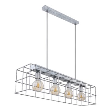 Globo 15530Z-4H - Lampadario a sospensione con filo MERRIL 4xE27/60W/230V