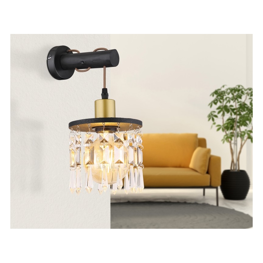 Globo 15533W - Applique COMMA 1xE27/40W/230V