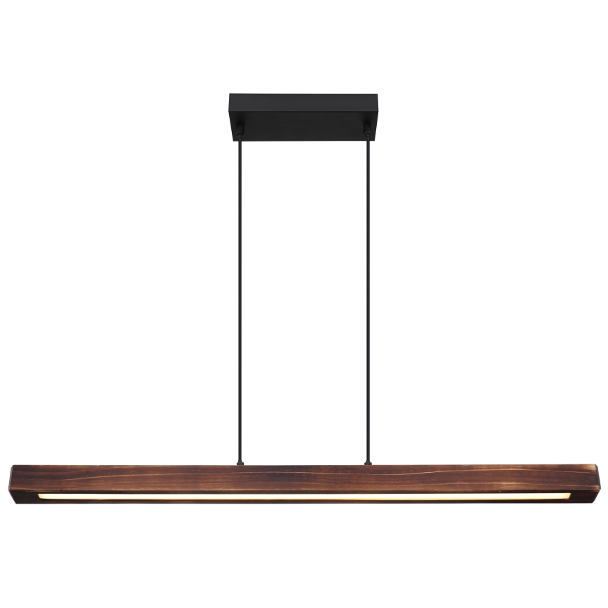 Globo - Lampadario LED a sospensione con filo LED/28W/230V pino
