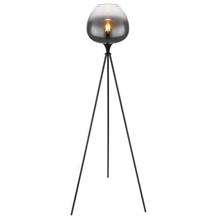 Globo - Lampada da terra 1xE27/60W/230V nera