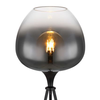 Globo - Lampada da terra 1xE27/60W/230V nera