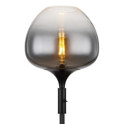 Globo - Lampada da terra 1xE27/40W/230V nera