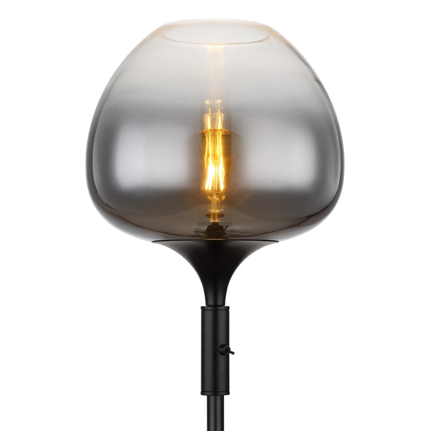 Globo - Lampada da terra 1xE27/40W/230V nera