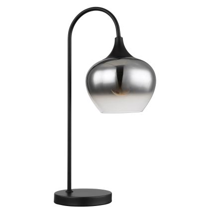 Globo - Lampada da tavolo 1xE27/40W/230V nero