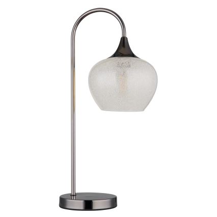 Globo - Lampada da tavolo 1xE27/40W/230V bianco/antracite