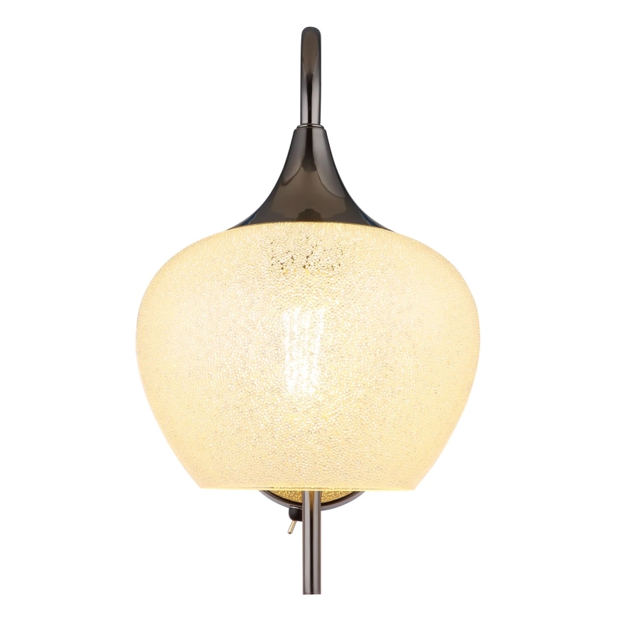 Globo - Applique 1xE27/40W/230V bianco/antracite