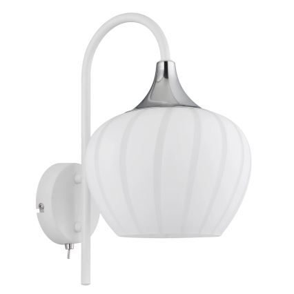 Globo - Applique 1xE27/40W/230V bianco