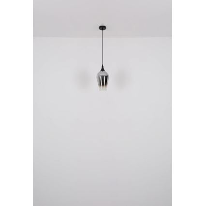 Globo - Lampadario a sospensione con filo 1xE27/60W/230V diametro 18 cm rame