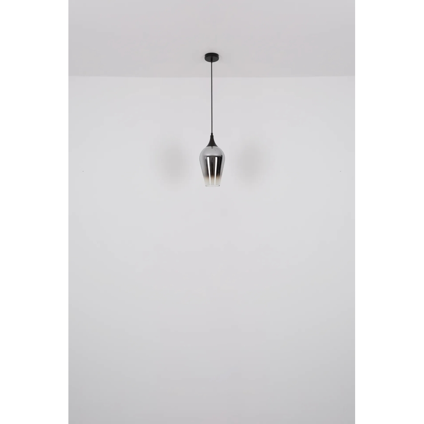 Globo - Lampadario a sospensione con filo 1xE27/60W/230V diametro 18 cm rame