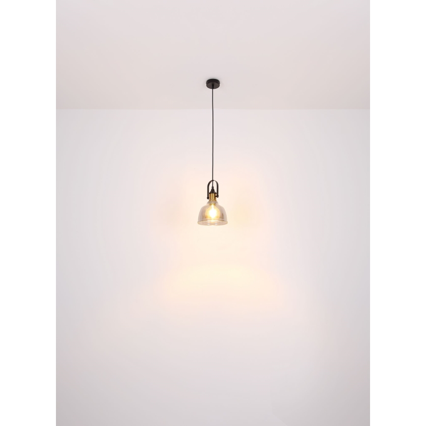 Globo - Lampadario a sospensione con filo 1xE27/60W/230V diametro 30 cm