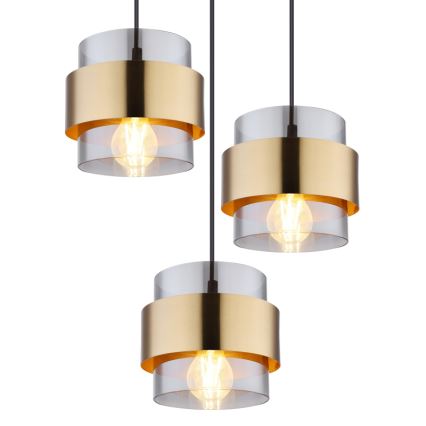 Globo - Lampadario a sospensione con filo 8xE27/60W/230V