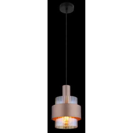 Globo - Lampadario a sospensione con filo 1xE27/60W/230V diametro 18,5 cm