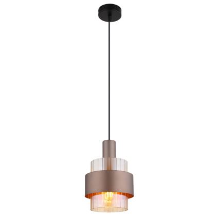 Globo - Lampadario a sospensione con filo 1xE27/60W/230V diametro 18,5 cm