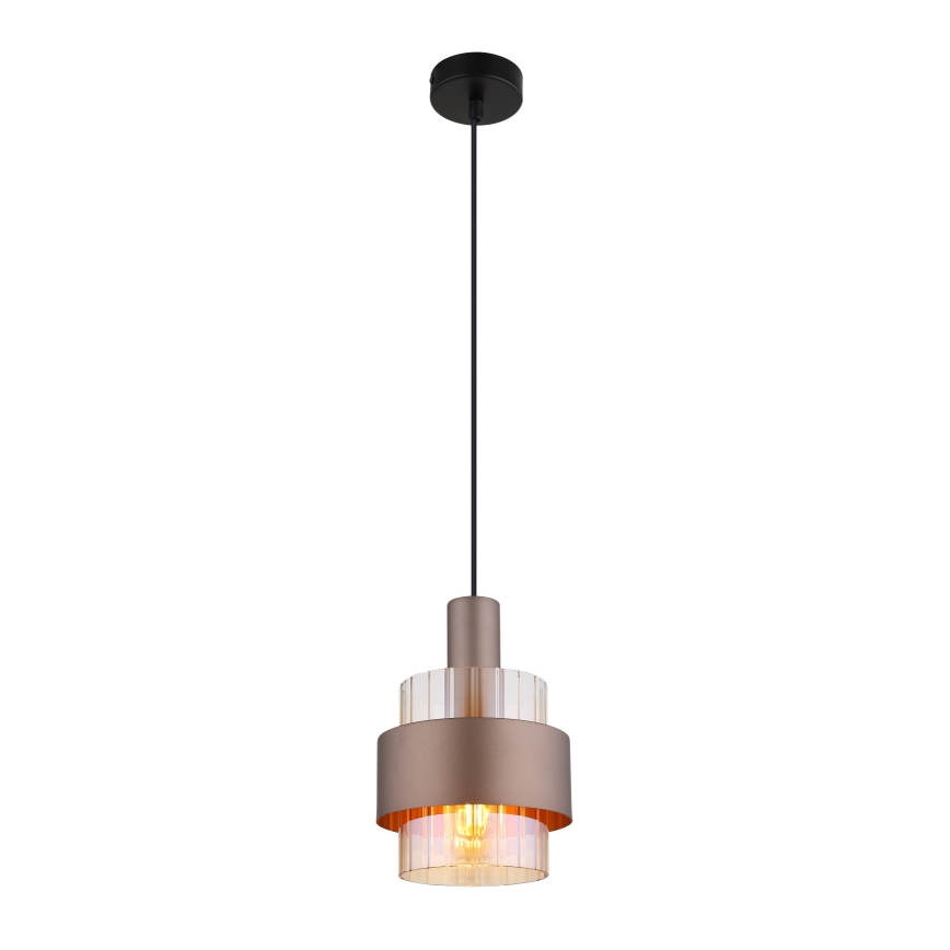 Globo - Lampadario a sospensione con filo 1xE27/60W/230V diametro 18,5 cm